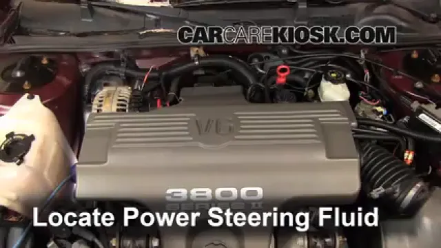 1999 Chevrolet Monte Carlo Z34 3.8L V6 Power Steering Fluid Add Fluid